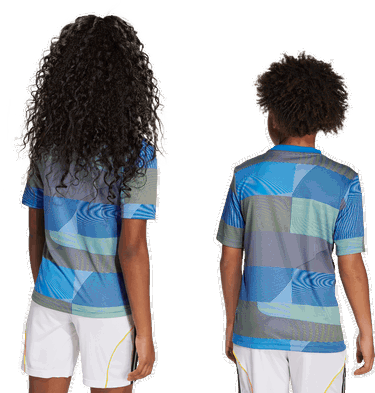 Dres adidas Performance Real Madrid 25/26 Pre-Match Jersey Kids Modrá | JP4153, 3