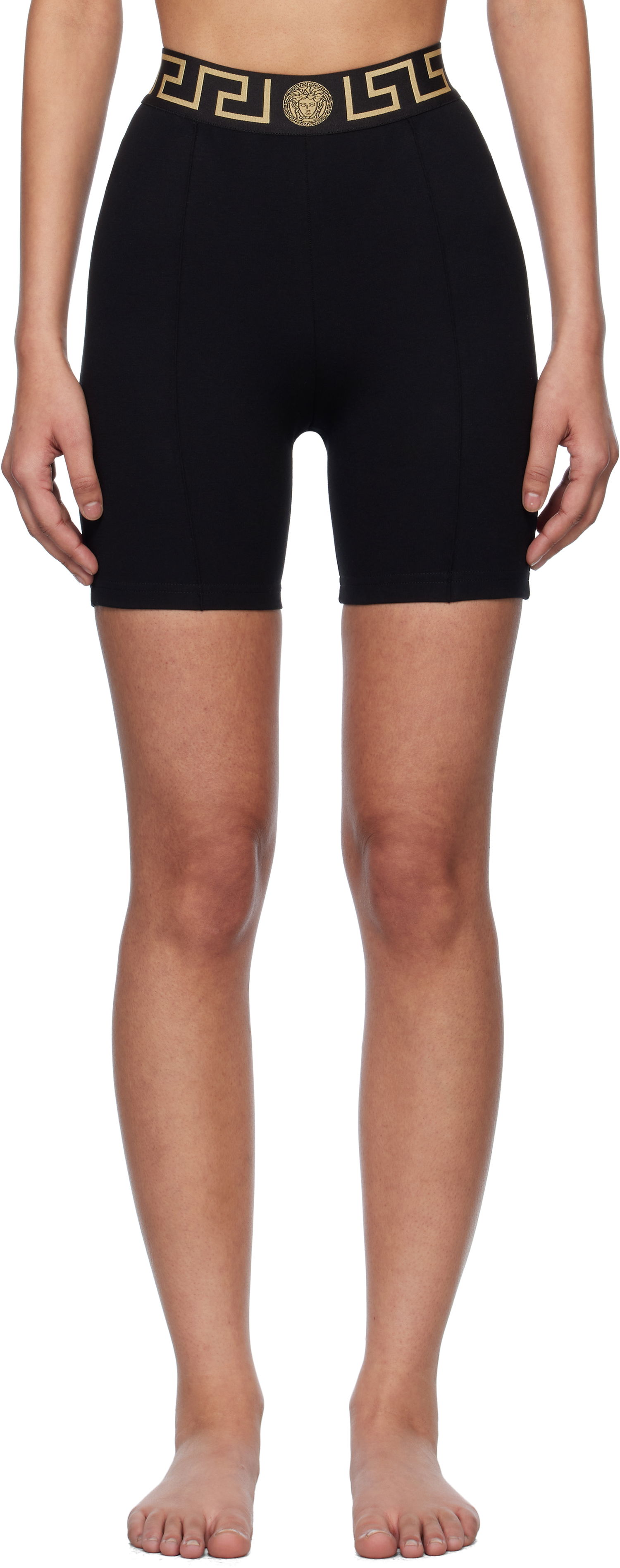 Šortky Versace Versace Greca Border Sport Shorts Čierna | 1016402_1A11143_1B000, 0
