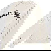 Glittered Logo Crew Sweat