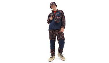 Bunda Vans Outdoor Club Quarter ZIP Jacket Rôznofarebný | VN00008FLKZ, 6