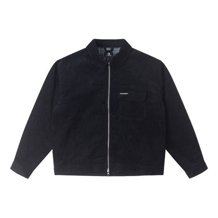 Bomber bunda Converse Cord Padded Jacket Čierna | 10025260-A03
