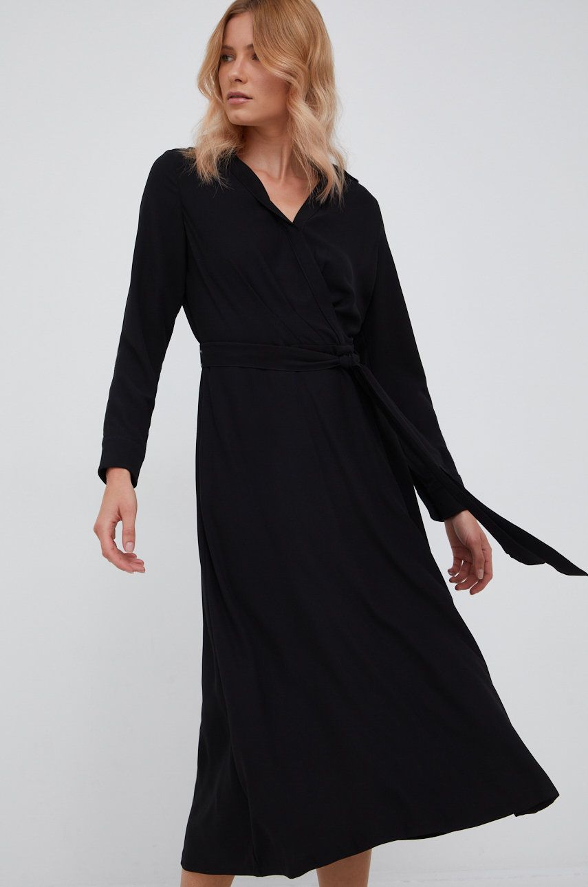 Šaty Polo by Ralph Lauren Rowella Shirt Dress Čierna | 250853337001, 0