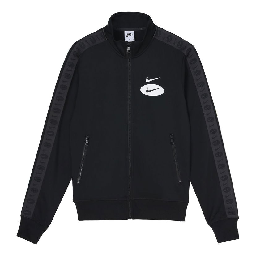 Súprava Nike Sportswear Swoosh League Logo Track Jacket Čierna | DM5474-010