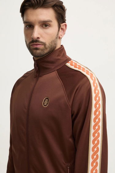 Mikina Drôle de Monsieur Monsieur La Veste SurvÍtement Track Jacket Hnedá | E-SJ005-PL135-BN, 4