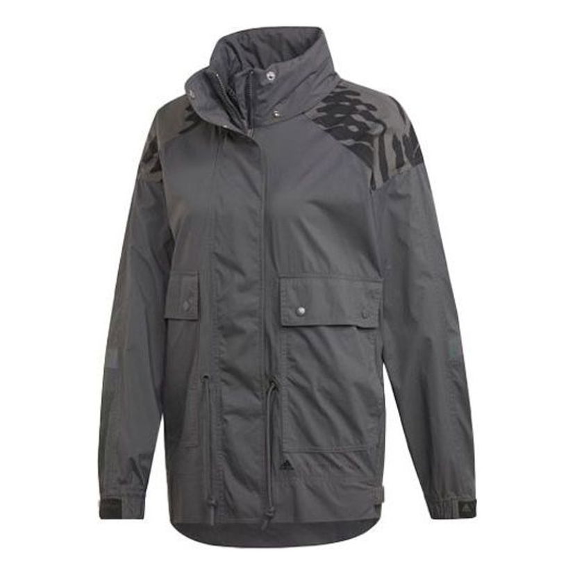 Pláštenka adidas Originals Run Ultimate Jacket Šedá | EA2162