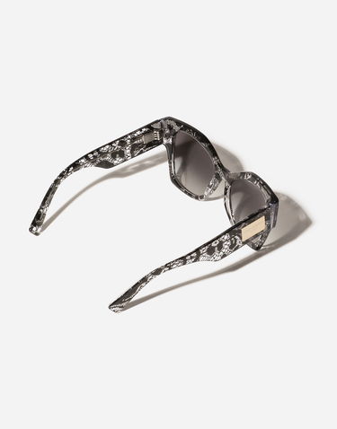 Slnečné okuliare Dolce & Gabbana Lace Sunglasses Čierna | VG447AVP78G9V000, 3