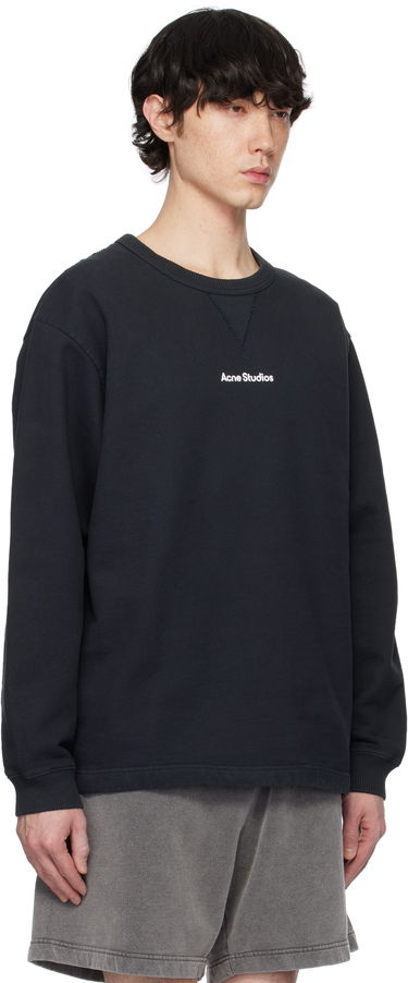 Mikina Acne Studios Beige Relaxed-Fit Sweatshirt Béžová | CI0169-, 1
