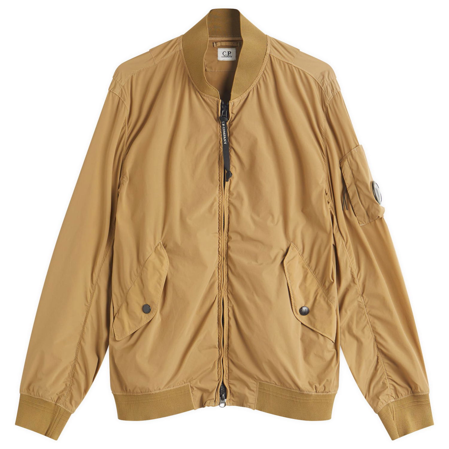 Bomber bunda C.P. Company C.P. Company Arm Lens Bomber Jacket Hnedá | 18CMOW182A-005864G-BRN, 0