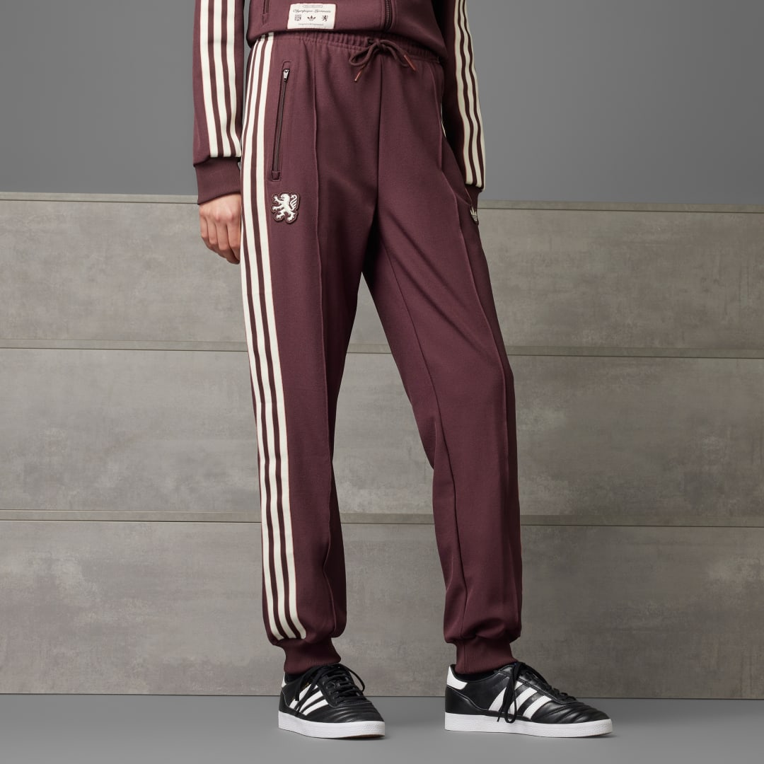 Tepláky adidas Performance Olympique Lyonnais Terrace Icons Track Pants Vínová | JF2868, 0
