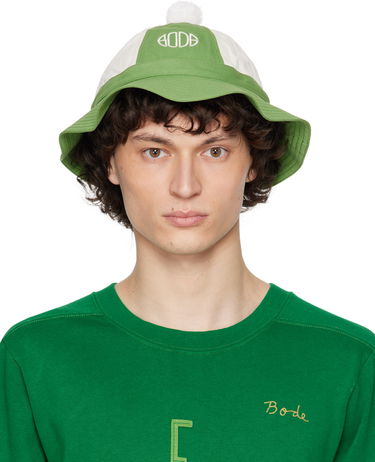 Klobúk Bode Bode Paneled Grandfather Bucket Hat Zelené | MRS25AC034, 0