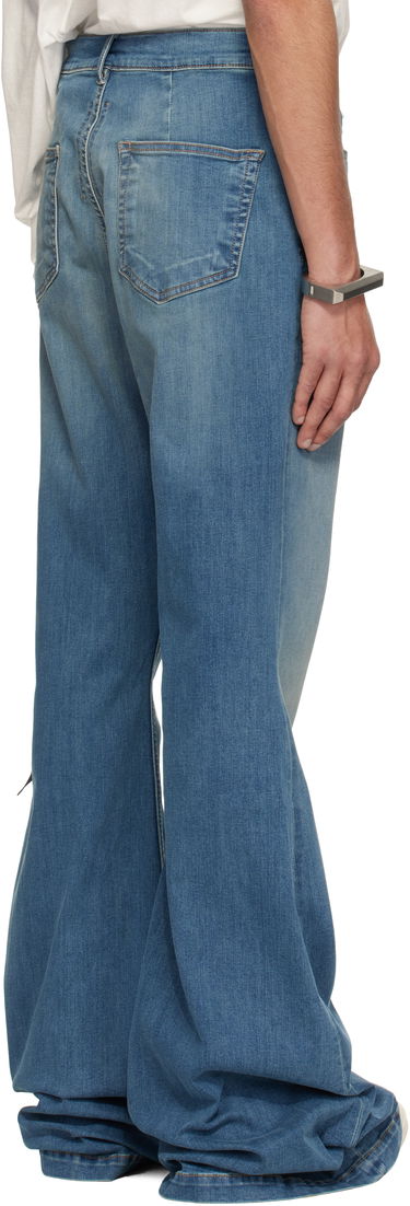 Džínsy Rick Owens Rick Owens DRKSHDW Hollywood Bolan Bootcut Jeans Modrá | DU01E3365 SDWB, 2