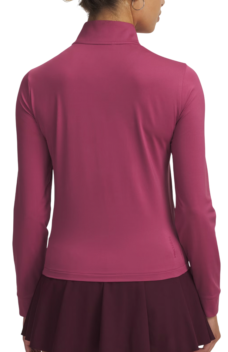 Mikina Under Armour Drive 1/4 Zip Long Sleeve Mock Neck Pullover Vínová | 6003797-659, 1