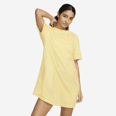 Šaty Nike Sportswear Essential Tee Dress Žltá | DV7882-795, 0