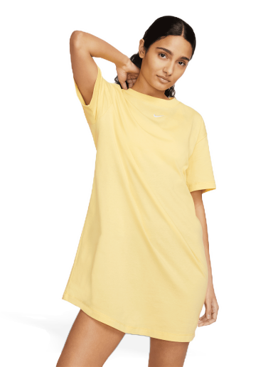 Šaty Nike Sportswear Essential Tee Dress Žltá | DV7882-795