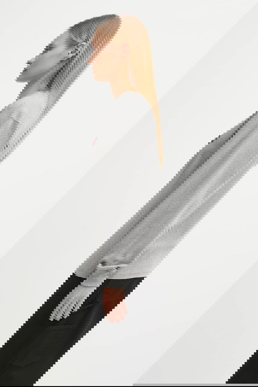 Tričko Carhartt WIP Long Sleeve Heart Patch T-Shirt Šedá | I035469.39NXX, 1