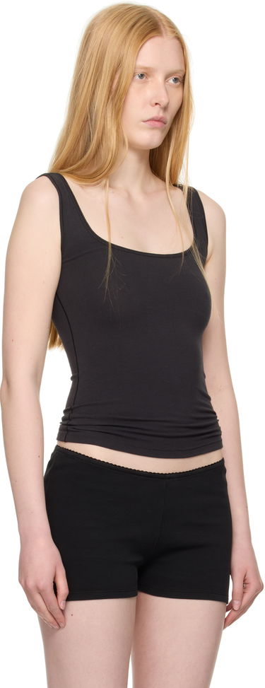 Tielko SKIMS SKIMS Cotton Jersey Tank Top Béžová | AP-TNK-2516, 4