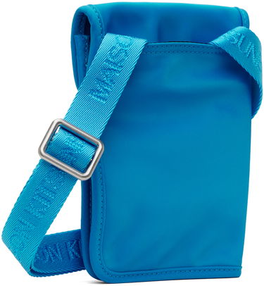 Taška cez rameno MAISON KITSUNÉ Maison Kitsuné 'The Traveller' Neck Pouch Modrá | MM05362WQ1001P451, 2