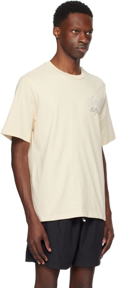 Tričko AMIRI Amiri Hollywood T-Shirt Béžová | AMJYTE1265, 1