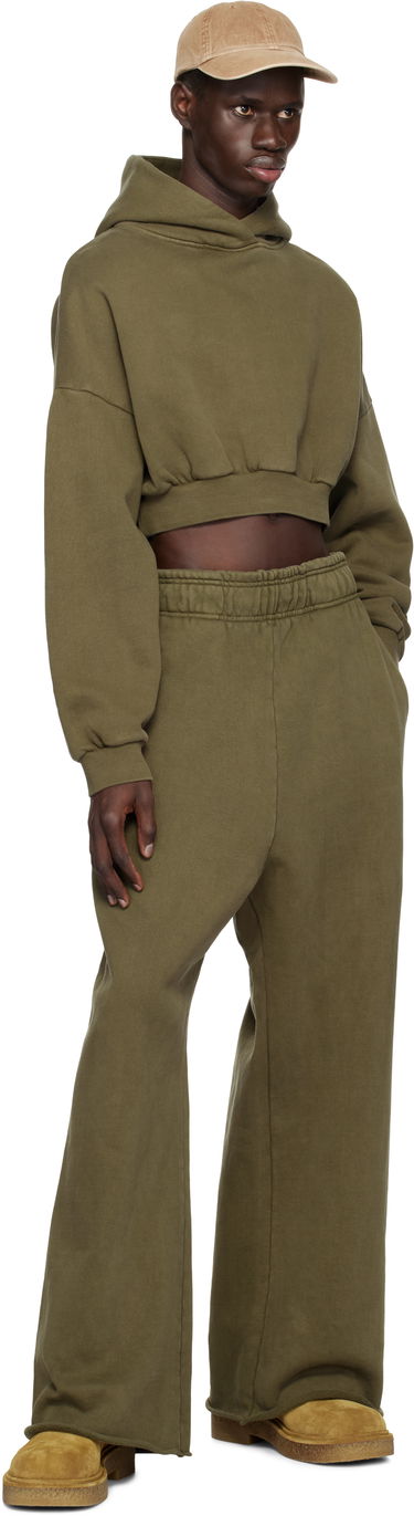 Mikina Entire Studios Entire Studios Cropped Heavy Hoodie Zelené | ES2392MI, 3