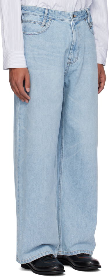 Džínsy WOOYOUNGMI Wide Jeans Modrá | W243PT23, 1