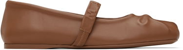 Tenisky a topánky Marni Marni Mary Jane Ballerina Flats Hnedá | MJMS007700 P3628, 0