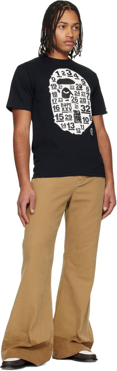 Tričko BAPE 32nd Anniversary Big Ape Head T-shirt Čierna | 001TEL201023F, 3