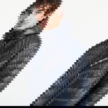 Prešívaná bunda adidas Originals Terrex Techrock CLIMAWARM+ Down Hooded Jacket Šedá | JC5181, 1