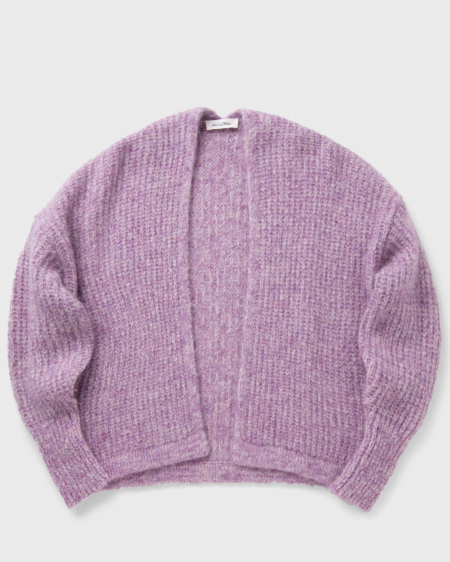 Sveter American Vintage American Vintage EAST Cardigan Fialová | EAST19AME25-LILAS-MOULINE, 0
