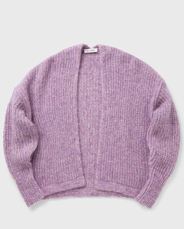 Sveter American Vintage American Vintage EAST Cardigan Fialová | EAST19AME25-LILAS-MOULINE, 0