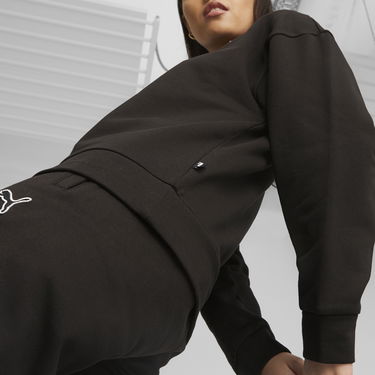 Mikina Puma BETTER ESSENTIALS Crew Neck Sweatshirt Čierna | 676803_01, 4