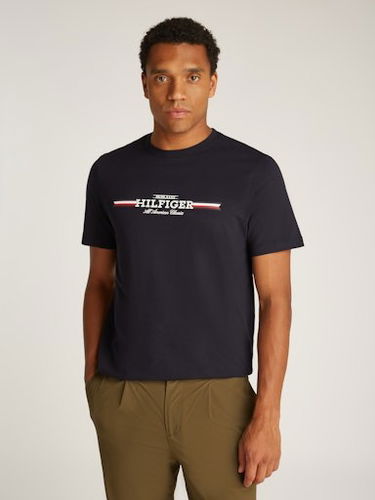 Tričko Tommy Hilfiger S/S T-Shirt Modrá | MW0MW36480DW5, 0