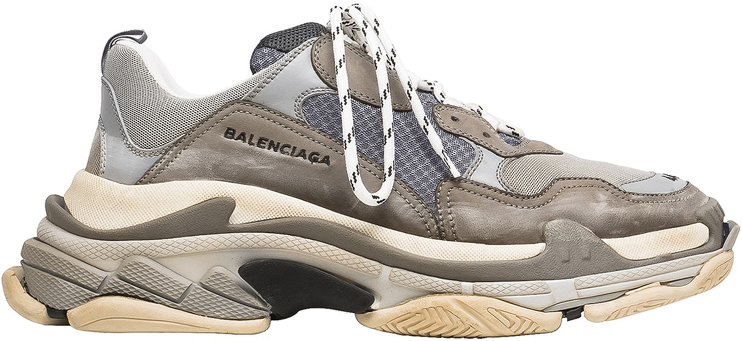 Tenisky a topánky Balenciaga Triple S Grey 2018 Šedá | 483513W06E11259, 0