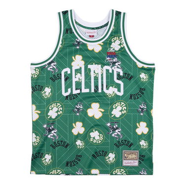 Dres Mitchell & Ness Boston Celtics Swingman Jersey Zelené | MSPOBW19081-BCEPTKG, 3