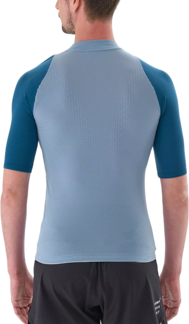 Tričko Compressport Trail Racing Postural Short Sleeve Top Modrá | atsm4905096l, 1