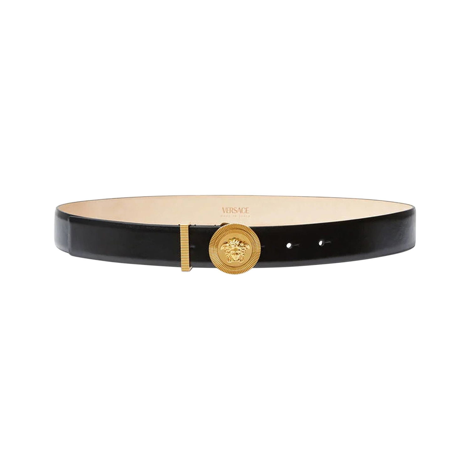 Opasok Versace Versace Medusa Head Leather Belt Čierna | 1004009 DV3T 1B00V, 1