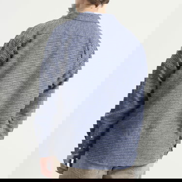 Košeľa Palmes Cotton Mouline Shirt Modrá | P30-0037-677, 3