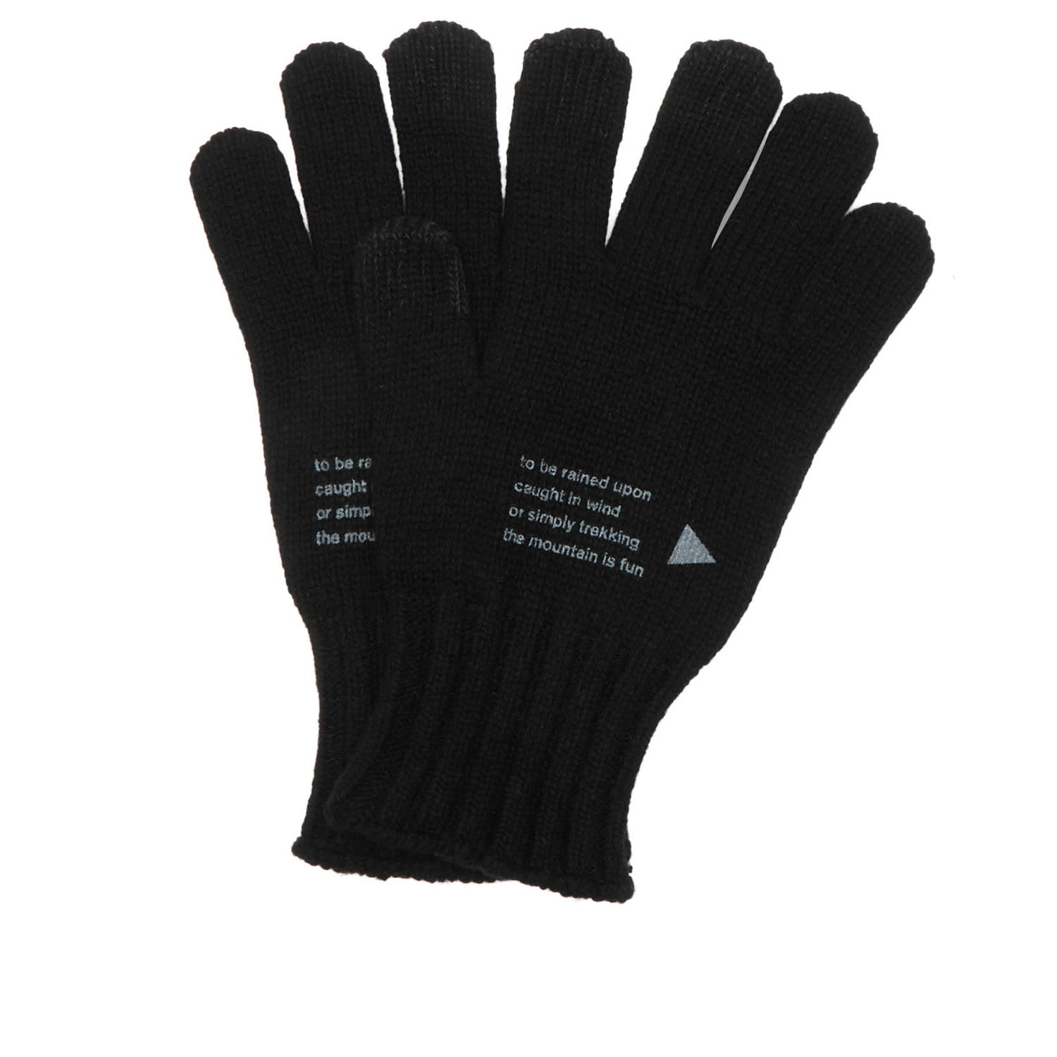 Rukavice and wander Wool Knit Gloves Čierna | 5745987125-010, 0