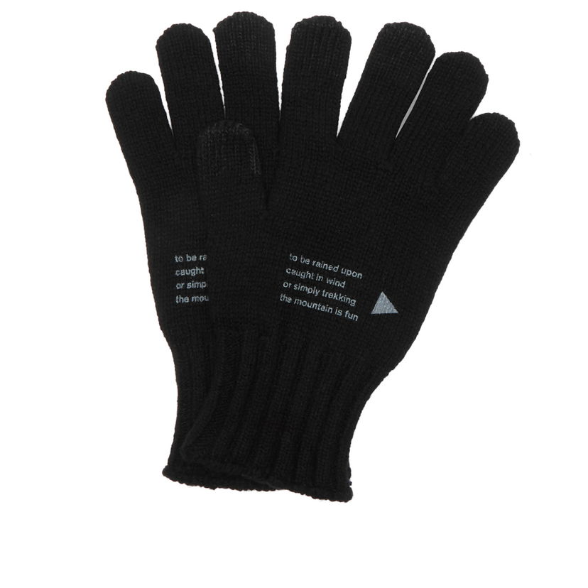 Rukavice and wander Wool Knit Gloves Čierna | 5745987125-010