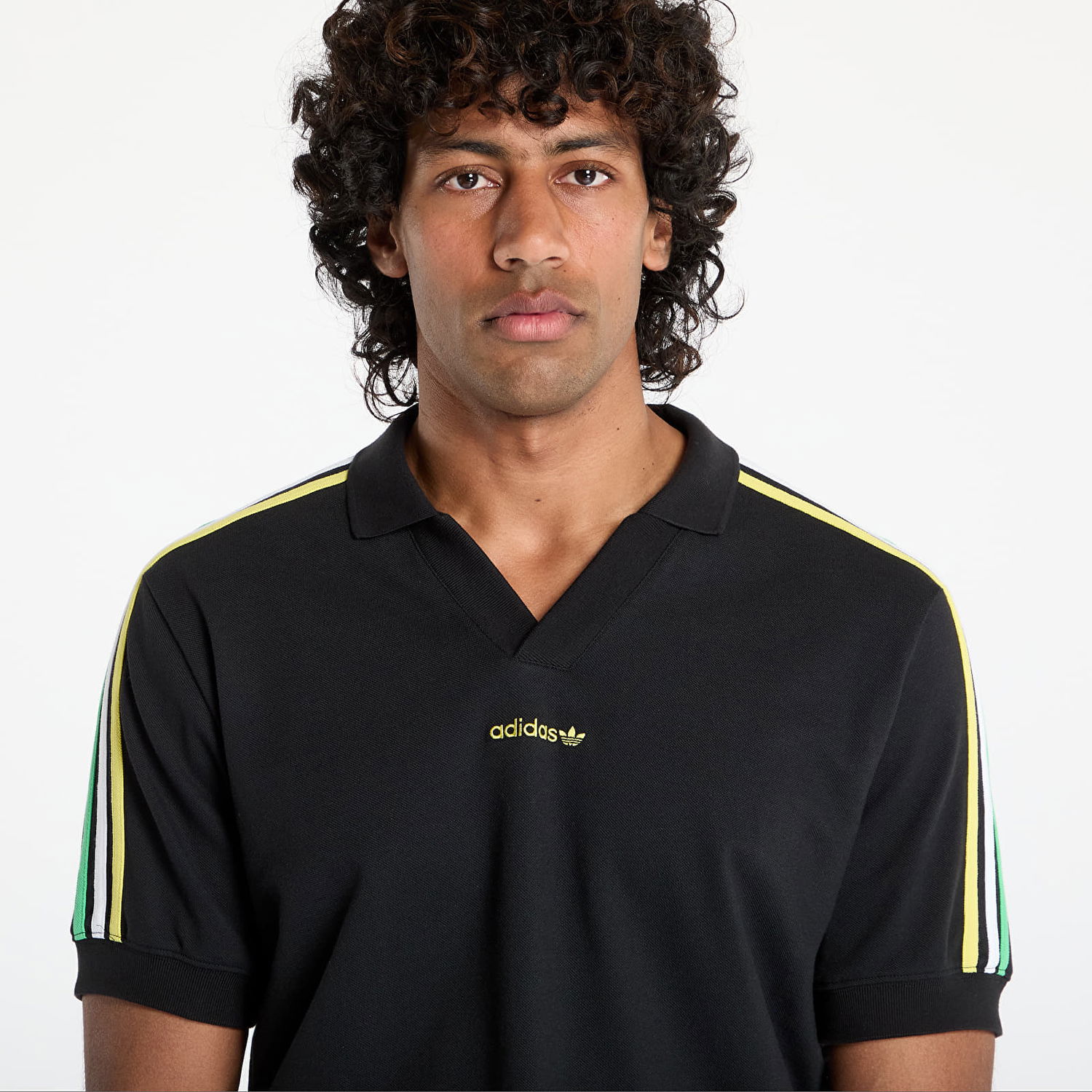 Polo tričko adidas Originals Polo T-Shirt Čierna | JD0809, 1