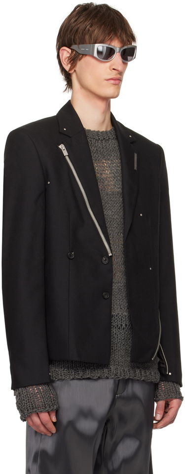 Bomber bunda HELIOT EMIL Men's Lucent Blazer Čierna | HE_M_04_027_BLK01, 1