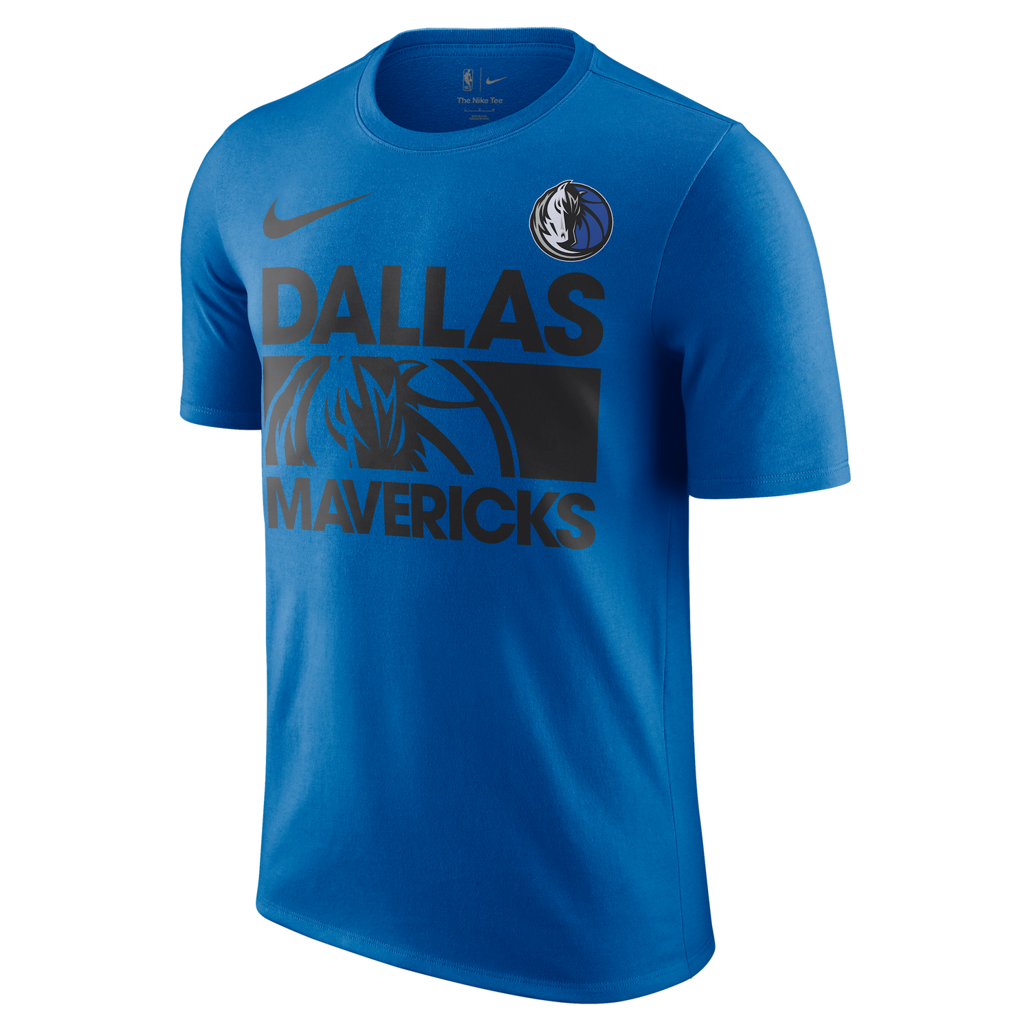 Tričko Nike Nike NBA Dallas Mavericks Courtside T-Shirt Modrá | HQ0589-480, 0