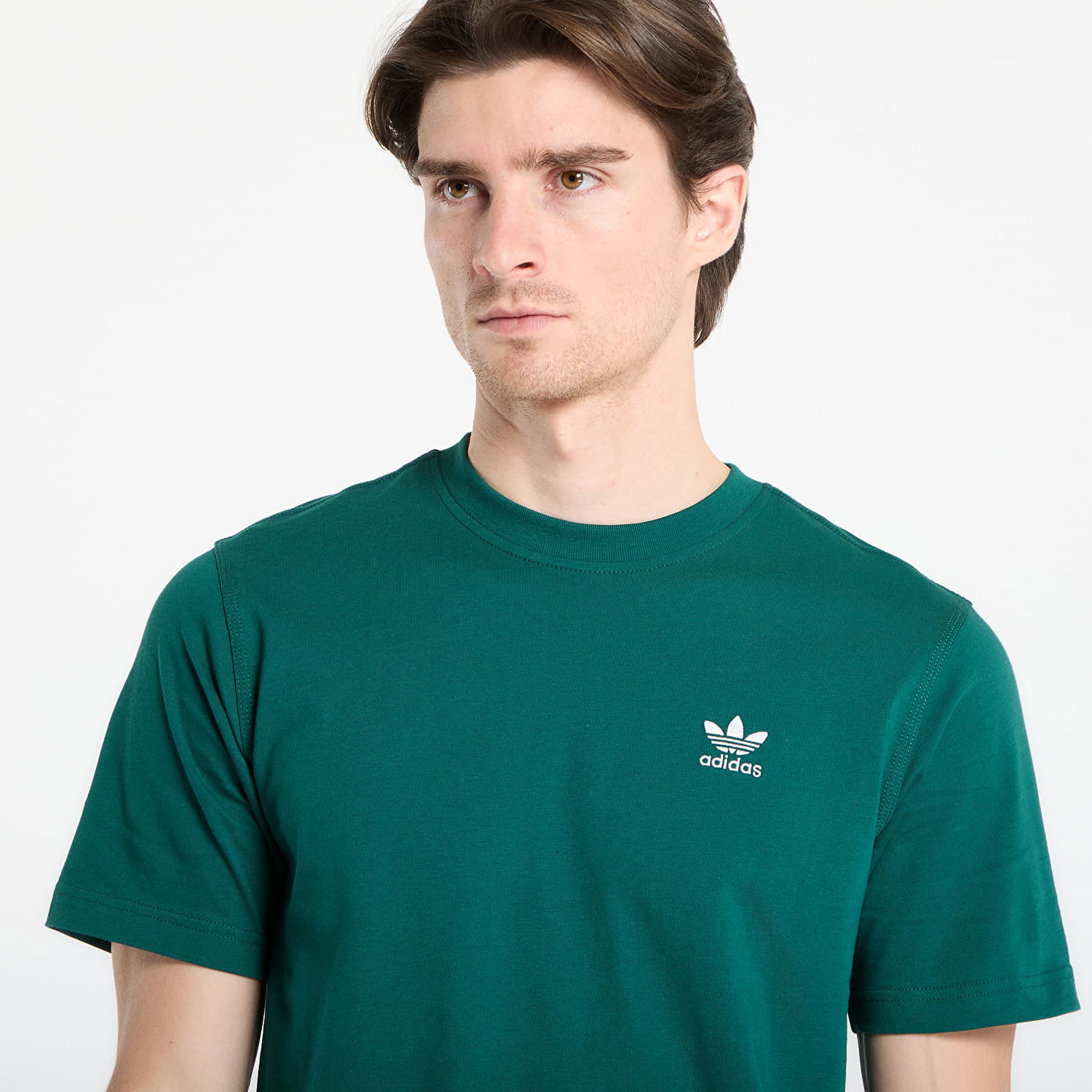 Tričko adidas Performance T-Shirt Trefoil Essentials Zelené | KD1323, 1