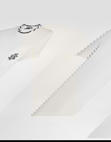 Tričko Dolce & Gabbana Dolce & Gabbana Jersey T-Shirt with Pocket Biela | G8RA2ZFU7EQW0001, 0