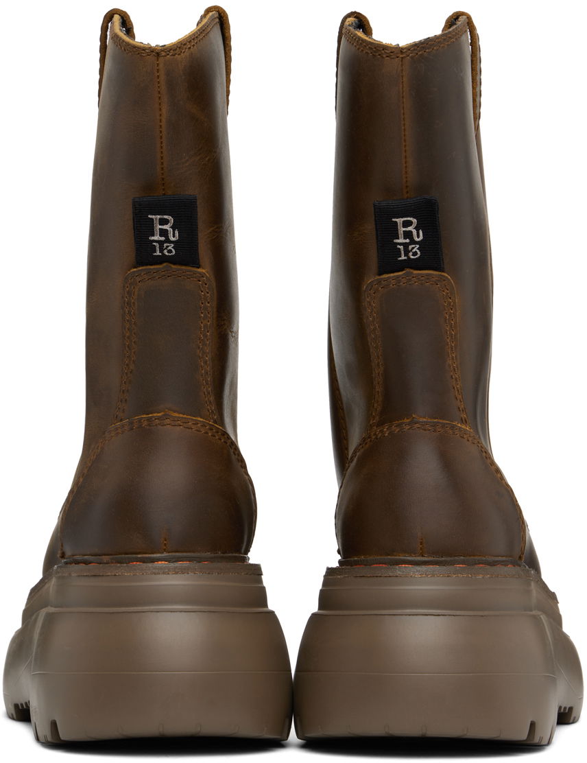 Oblečenie R13 R13 Chunky Workwear Boots Hnedá | R13WS063-S139A, 1