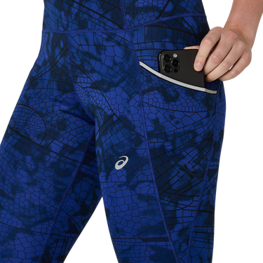Legíny Asics ASICS Road Lite-Show Running Tights Modrá | 2012d291-001, 3