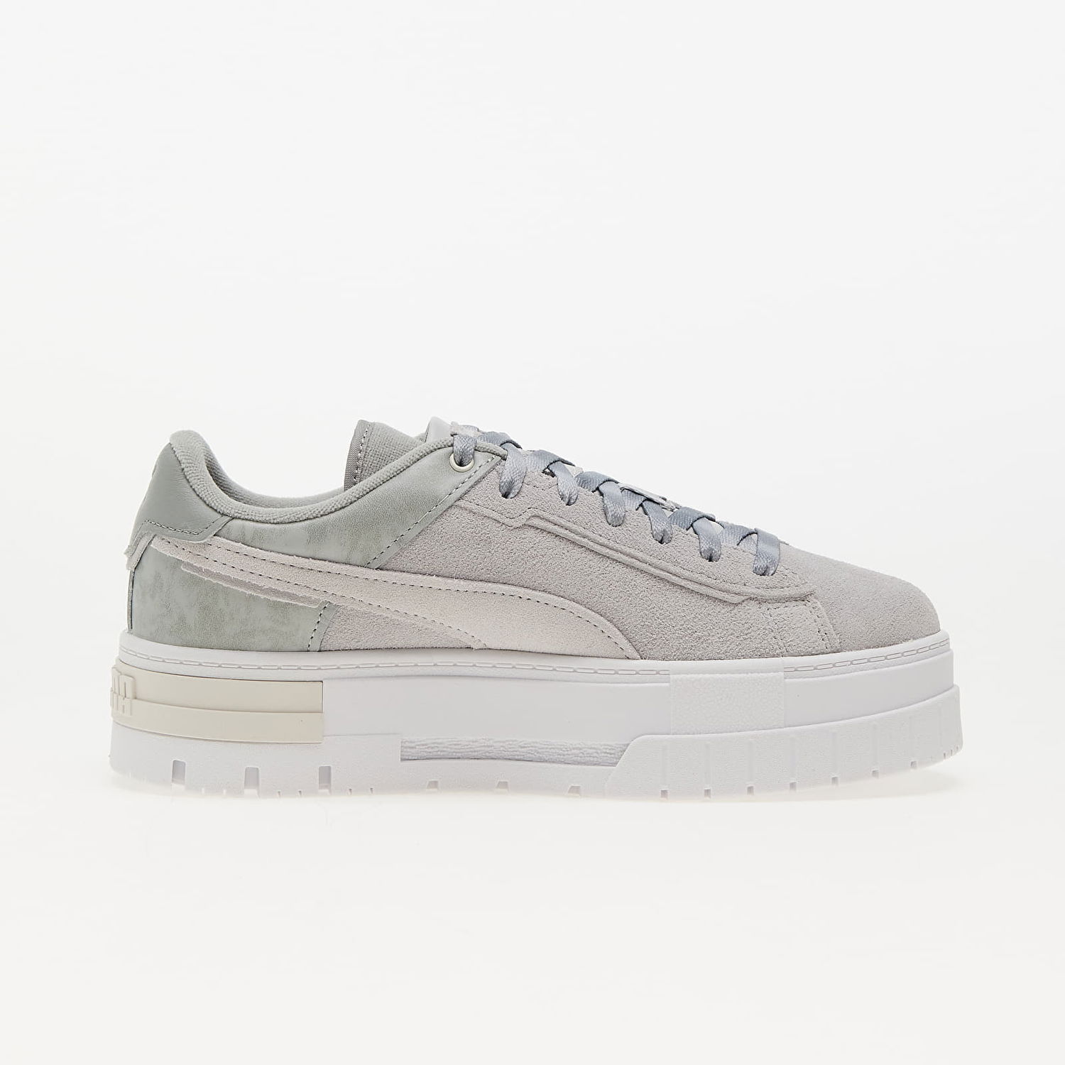 Tenisky a topánky Puma Mayze Crashed Retreat Yourself Wns Gray, Women's low-top sneakers Šedá | 39638002, 1