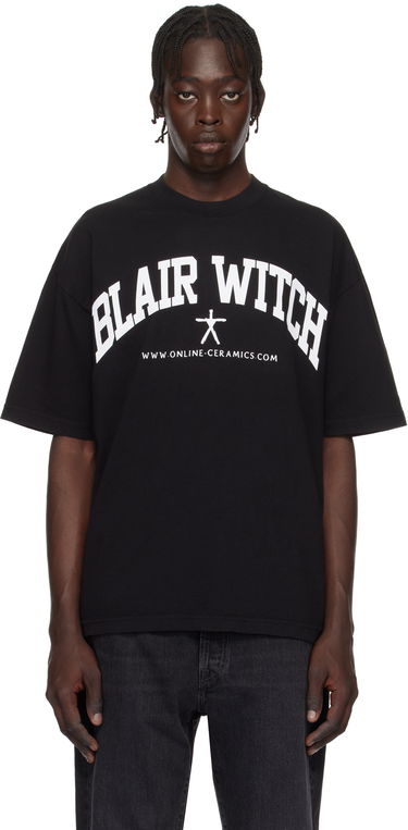 Tričko Online Ceramics Online Ceramics Blair Witch 'Nobody Is Here to Help You' T-Shirt Čierna | Nobody Is Here to Help You Tee, 0