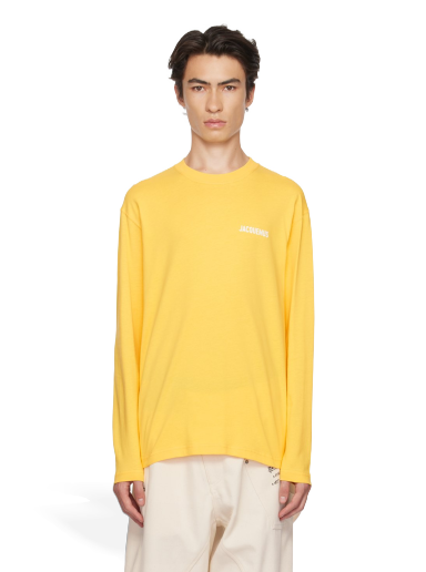 Tričko Jacquemus Le Papier 'Le Manches Žltá | 22H226JS082-2480