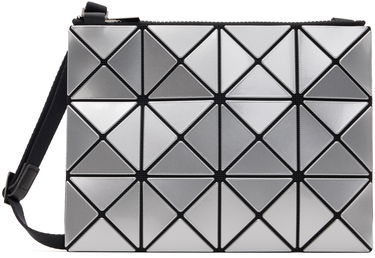 Taška cez rameno BAO BAO ISSEY MIYAKE Geometric Pattern Metallic Crossbody Bag Metalická | BB48AG056, 0