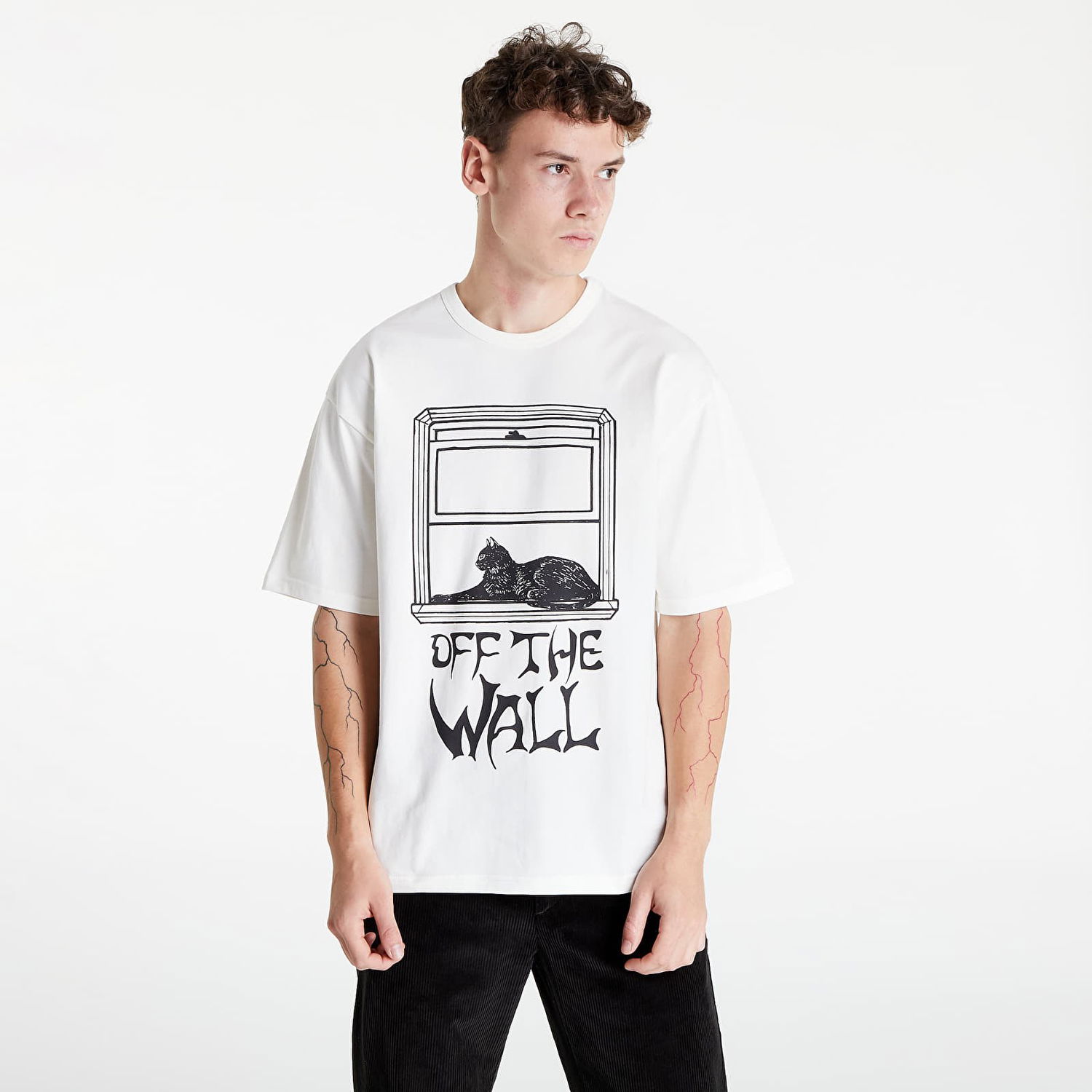 Tričko Vans x Taka Hayashi Perched Short Sleeve Tee Taka Biela | VN0000H3FS81, 1